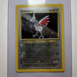 Pokemon TCG Skarmory Neo Genesis 13/111 Holo Rare Unlimited English 2000 - Image 1