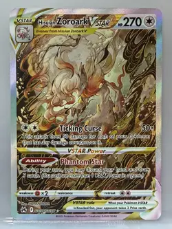 Pokemon TCG Hisuian Zoroark VSTAR GG56/GG70 Crown Zenith Galarian Gallery Holo - Image 1
