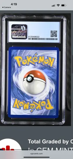 CGC 9.5/ Gem Mint 10 Pokemon Mew Celebrations Gold #025 025/025 Old Label - Image 5