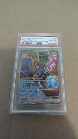 Pokemon TCG Palafin EX 151/131 Prismatic Evolutions SIR PSA 10 - Image 1