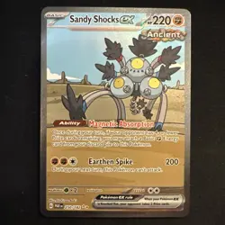 Sandy Shocks ex 250/182 SV04: Paradox Rift Holo Pokemon SIR - Image 1
