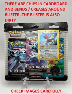 (402881) Pokemon Platinum & EX Power Keepers Blister Pack - Factory Sealed - Image 2