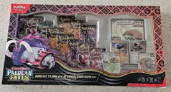 Pokemon PALDEAN FATES Great Tusk Iron Treads Ex Premium Collection - Image 2