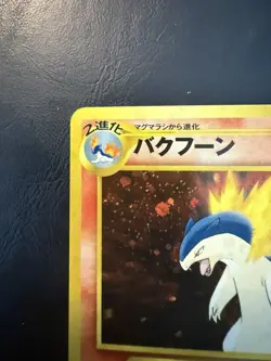 TYPHLOSION No.157 NEO PREMIUM FILE 1 JAPANESE POKEMON TCG - Image 2