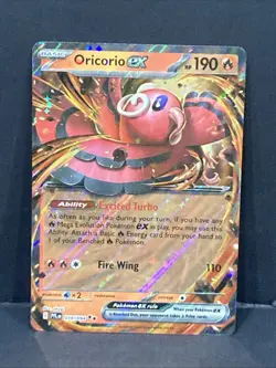 Oricorio Ex Pokemon ME02 Phantasmal Flames Double Rare 018/094 TCG - Image 1