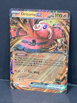 Oricorio Ex Pokemon ME02 Phantasmal Flames Double Rare 018/094 TCG - Image 2