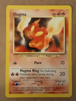 Pokemon Slugma 53/64 Neo Revelation Near Mint See Pictures - Image 1