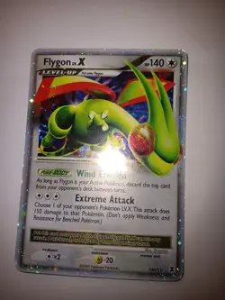 Pokemon Flygon (Lv.X) 105/111 2009 Supreme Victors (HOLO) - Image 1