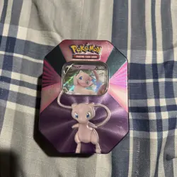 Pokemon TCG Mew V Forces Tin - Factory Sealed - Image 1