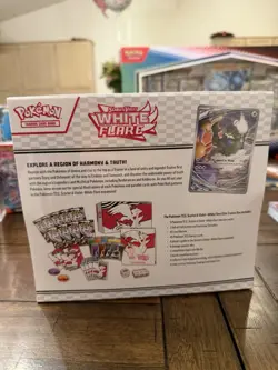 Pokemon TCG Scarlet & Violet White Flare Elite Trainer Box Factory Sealed ETB - Image 3