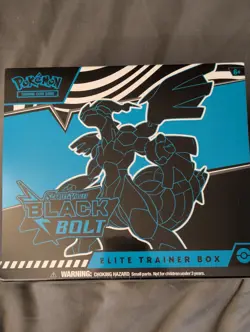 Pokemon TCG Black Bolt Elite Trainer Box ETB New and Sealed - Image 1