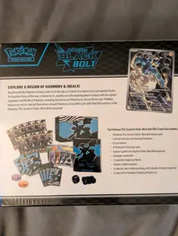 Pokemon TCG Black Bolt Elite Trainer Box ETB New and Sealed - Image 2