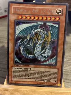 Carte Yu-gi-oh! Dragon Arc En Ciel CT04-FR005 Secrete Rare VF Occasion - Image 2
