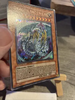 Carte Yu-gi-oh! Dragon Arc En Ciel CT04-FR005 Secrete Rare VF Occasion - Image 3