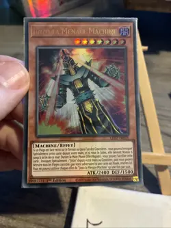 Carte YU GI OH JINZO LA MENACE MACHINE LED7-FR031 - Image 4