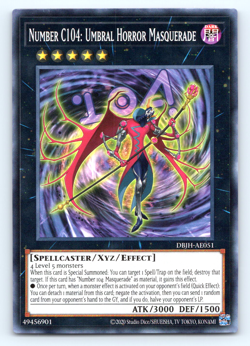 Number C104: Umbral Horror Masquerade - DBJH-AE051 - Common - Yugioh - Image 1