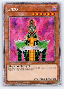 Jinzo - RA03-EN099 - Platinum Secret Rare - 1st Edition - Yugioh - Image 1