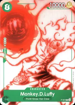 One Piece TCG • Monkey.D.Luffy P-061 • Promo • ENG/NM - Image 1