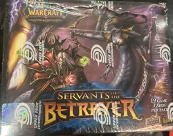 NEW Servants of the Betrayer SEALED World of Warcraft CCG WoW Booster Box - Image 1