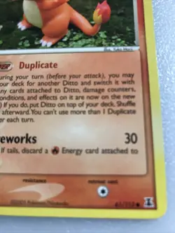 Pokemon Card - Ditto (Charmander) Delta Species 61/113 NM - Image 4