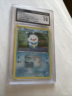 Oshawott (League Promo) 027/114 League & Championship Cards Reverse Holo CGC 10 - Image 1