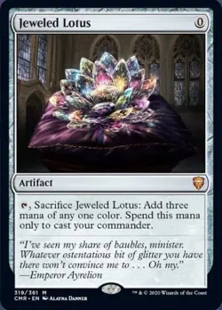 Jeweled Lotus - Damaged / Poor MTG Commander Legends - Image 1