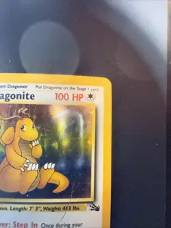 Pokemon TCG WOTC 1999 Fossil Set: Dragonite 4/62 Holo Rare Card - Image 4