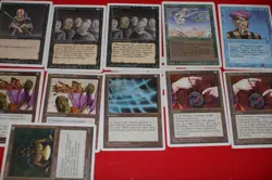 MTG 11x revised 3rd edition 4th artifacts magic card lot MP - Image 1