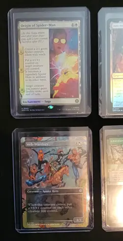 Mtg Spider-man 6 Cards Foil Lot - Image 2