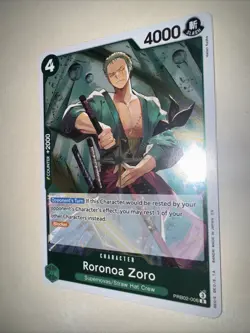 One Piece TCG - Roronoa Zoro - PRB02-006 English NM TCG CCG Card Game - Image 3