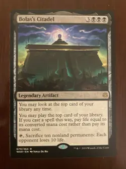 Bolas's Citadel War of the Spark MTG Card #79 Regular Rare, NM Condition - Image 1