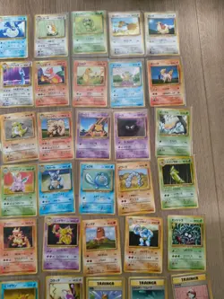 Pokemon Base Set - 68 Card Bundle Japanese - All Unique - Image 3