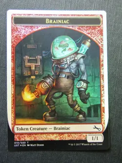Brainiac Token Foil - Mtg Magic Cards #DA - Image 1