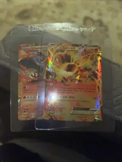 pokemon cards Charizard Foil Holo Lot 2 Ex-nm 2016 Tcg Nintendo 5ban Graphics Rc - Image 1