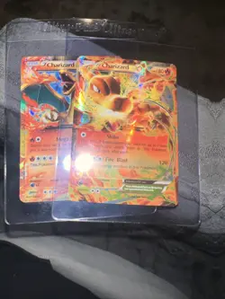 pokemon cards Charizard Foil Holo Lot 2 Ex-nm 2016 Tcg Nintendo 5ban Graphics Rc - Image 4