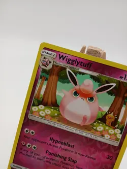 Wigglytuff 72/111 - S&M Crimson Invasion - Reverse Holo Rare LP Pokemon Card - Image 2