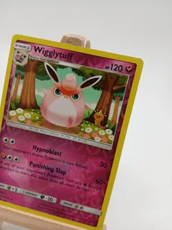 Wigglytuff 72/111 - S&M Crimson Invasion - Reverse Holo Rare LP Pokemon Card - Image 5