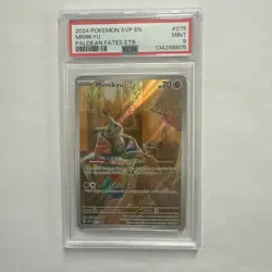 Mimikyu 075 Sv: Scarlet & Violet Promo Cards Holo PSA 9 - Image 1