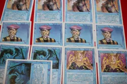 MTG 13x 3rd edition blue playsets power leak magic card lot MP - Image 3