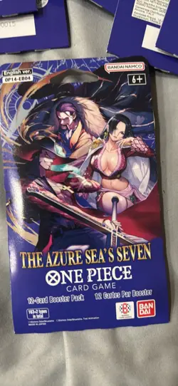 Lot of 20 OP14 EB04 The Azure Sea’s Seven One Piece Card Game Booster Brand New - Image 3