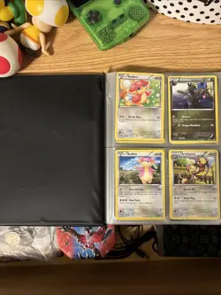 Pokemon Noble Victories Card Binder w/ Cards - Image 1
