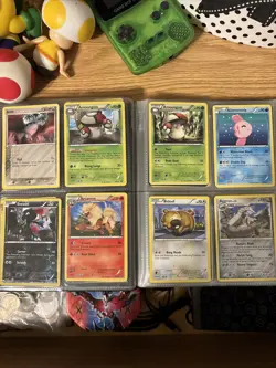 Pokemon Noble Victories Card Binder w/ Cards - Image 3