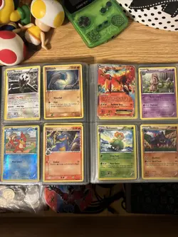 Pokemon Noble Victories Card Binder w/ Cards - Image 4