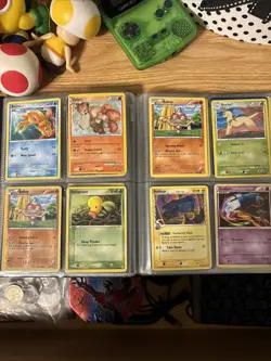 Pokemon Noble Victories Card Binder w/ Cards - Image 5