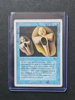 Mtg Copy Artifact 🔮 Revised 🔮 Edition LP/MP Regular Magic The Gathering - Image 1
