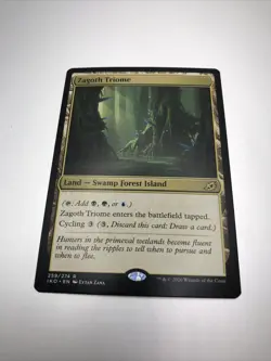 Zagoth Triome Ikoria: Lair of Behemoths MTG Magic The Gathering MINT - Image 1