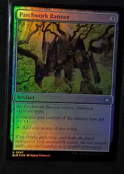 Patchwork Banner Bloomburrow Foil - Image 2