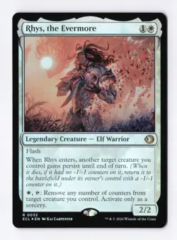 Rhys, the Evermore (Foil) 0032 (R) MTG Lorwyn Eclipsed (ECL) - Image 1