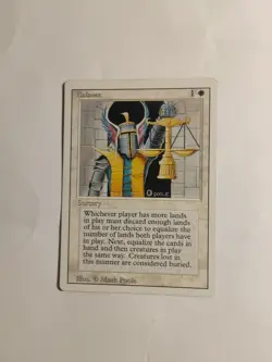 Revised 3rd Edition MTG 1 Balance Magic - Image 1