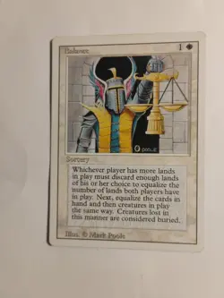 Revised 3rd Edition MTG 1 Balance Magic - Image 2